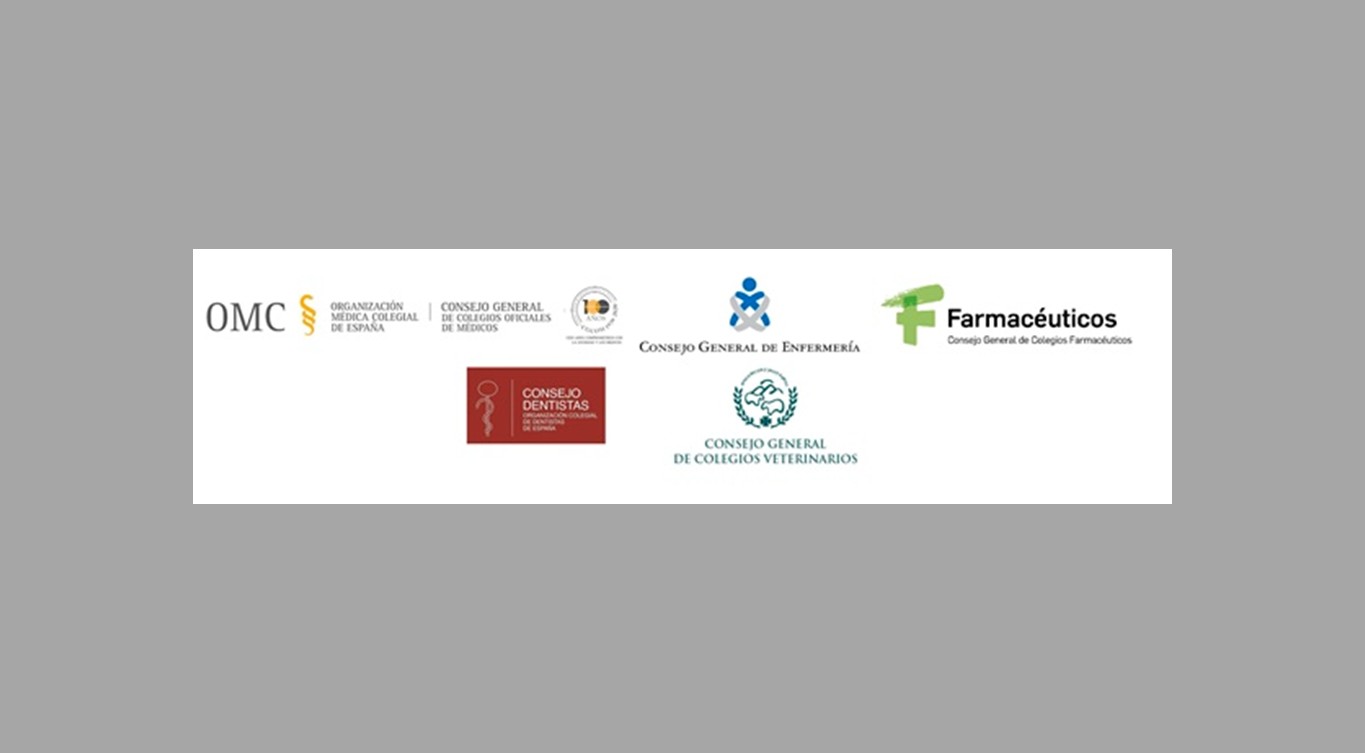 Comunicado de los Consejos Generales de Dentistas, Enfermeros, Farmacéuticos, Médicos y Veterinarios, ante la pandemia del COVID-19