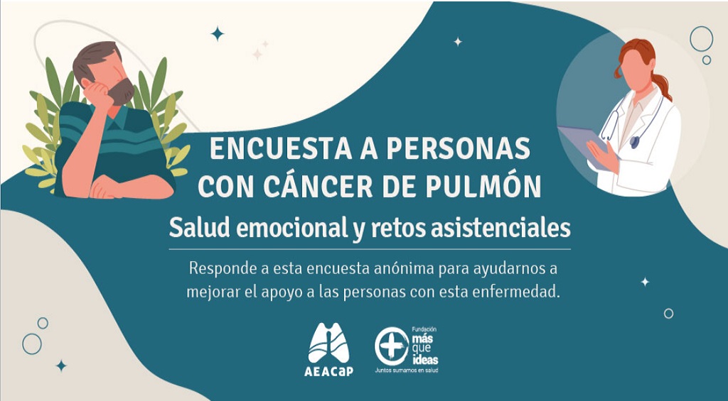 Encuesta: Cáncer de pulmón: salud emocional y retos asistenciales