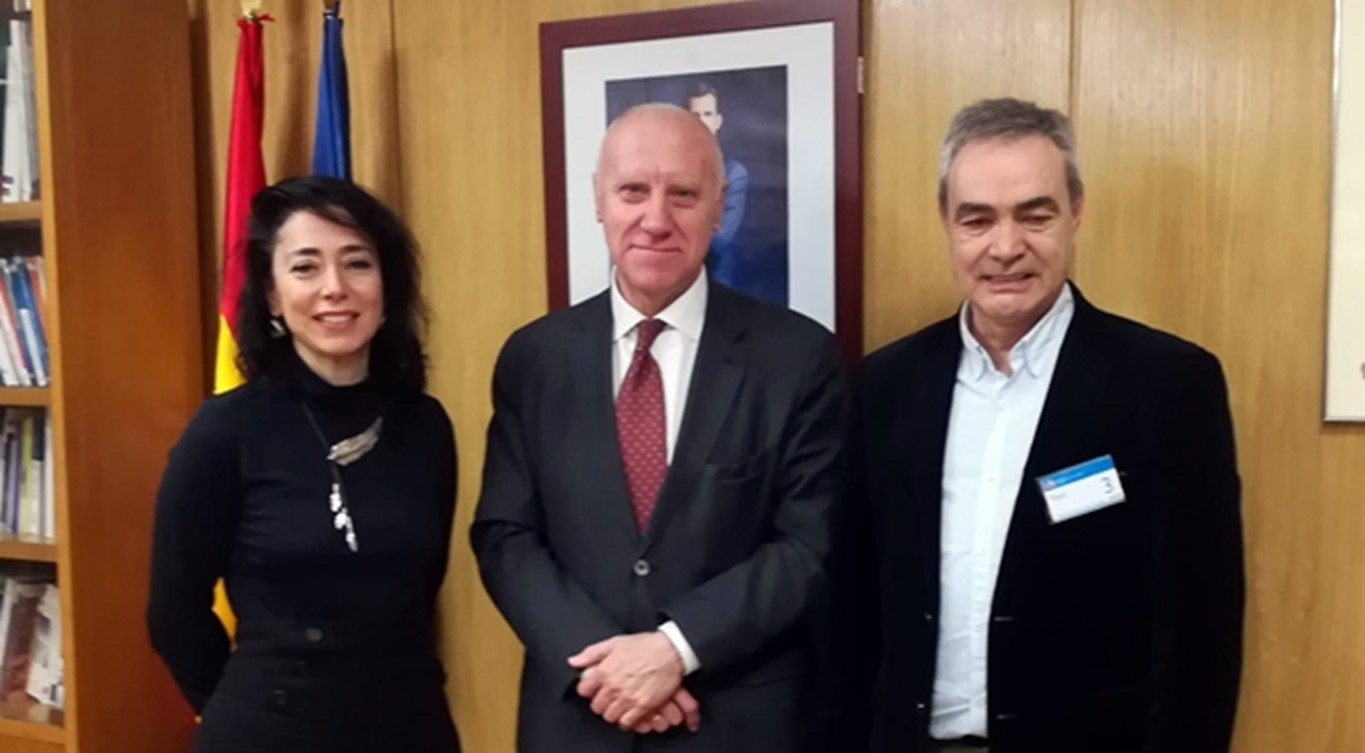 Reunión de FAECAP con Faustino Blanco Secretario General de Sanidad