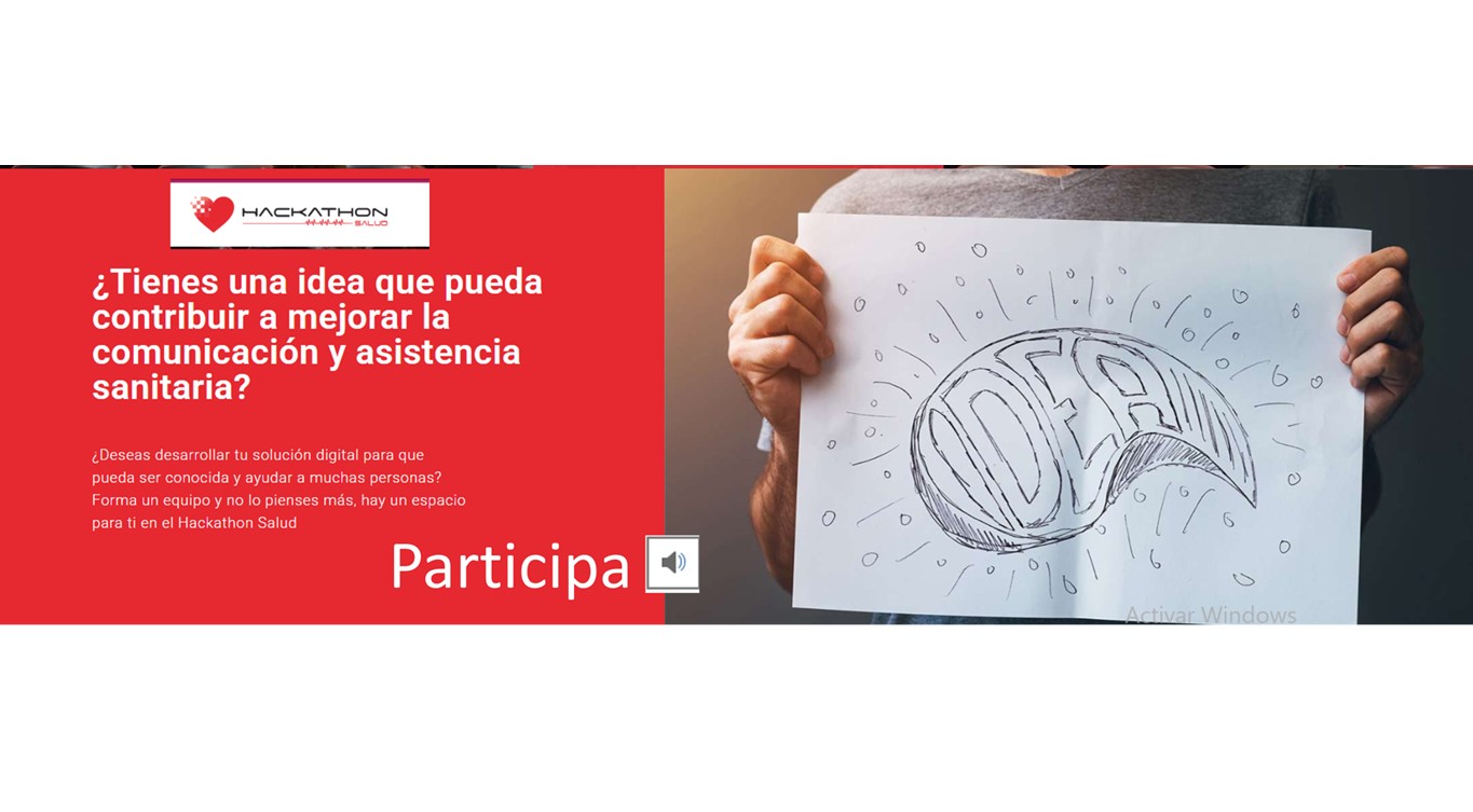 Haz realidad tu proyecto de solución digital en el Hackathon Salud
